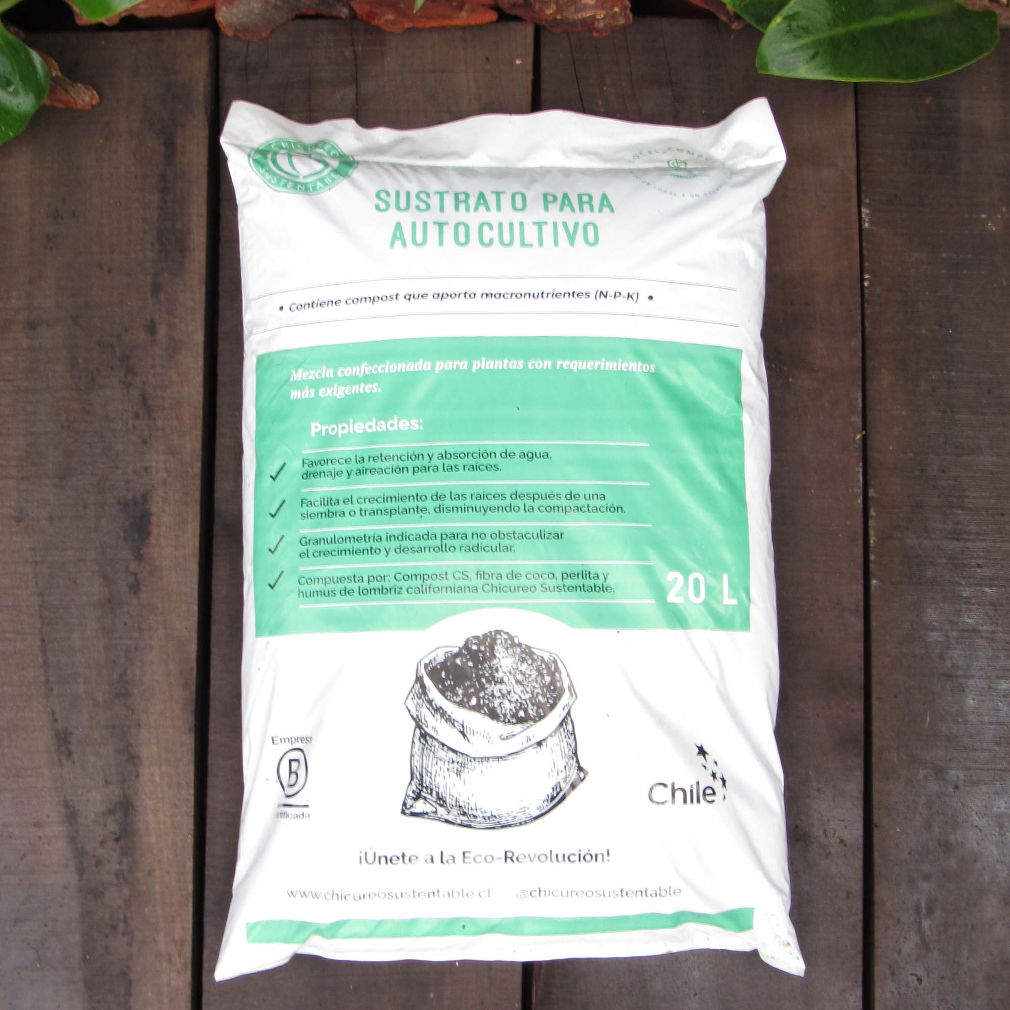 Sustrato Autocultivo 20L