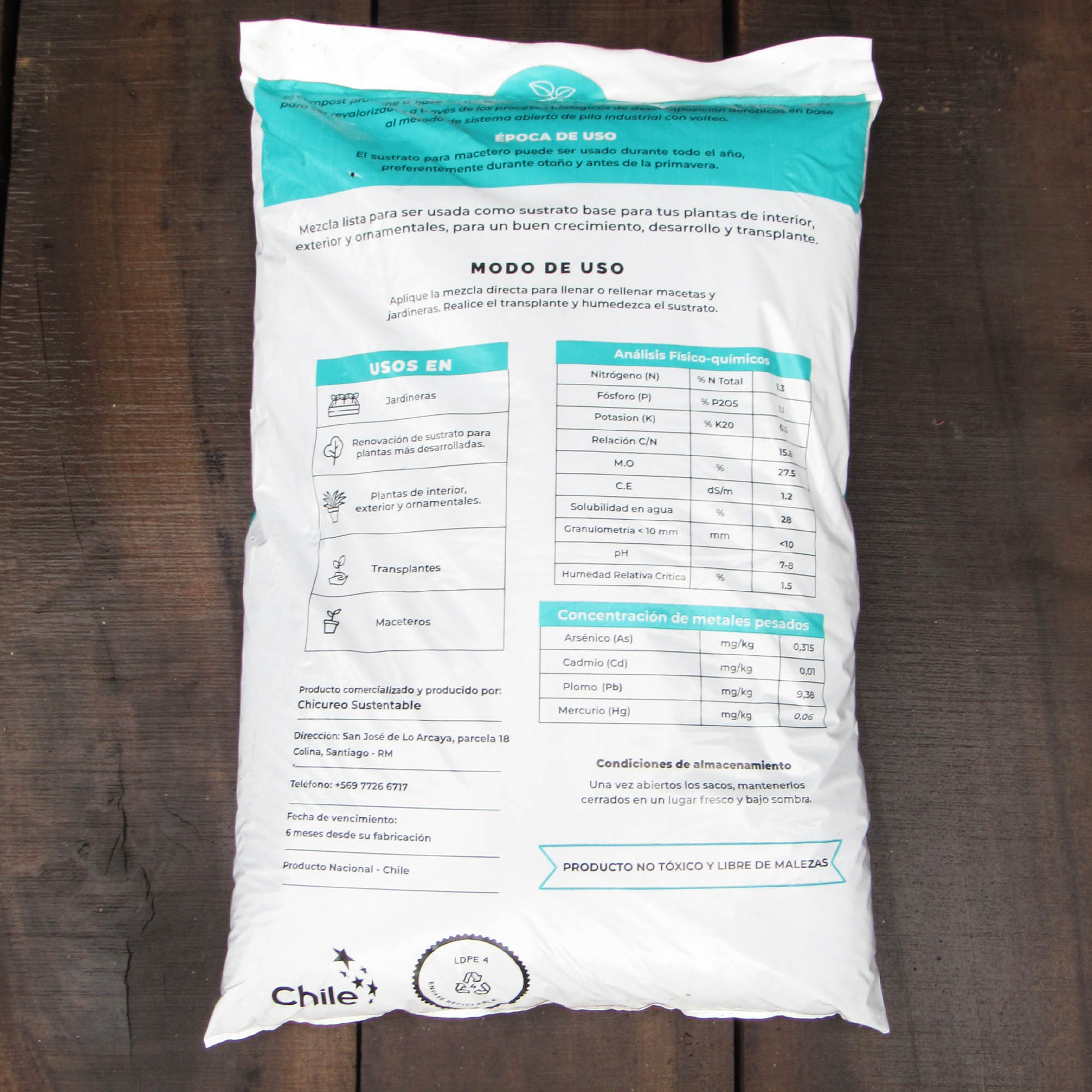 Sustrato Macetero Premium 20L